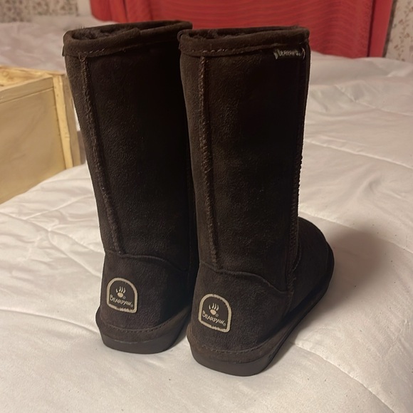 Brown BearPaw Suede Winter Boots - Picture 4 of 7